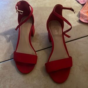 Red Aldo Shoes